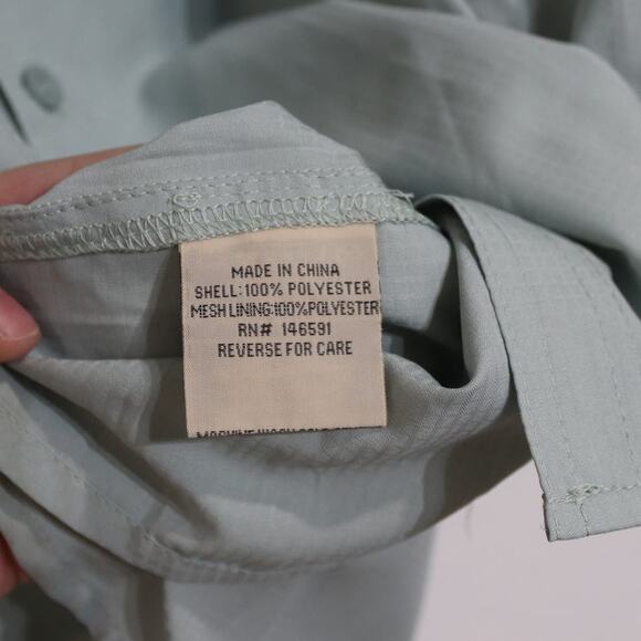 Drake Clothing Company Green Short Sleeve Button Down Sz M - Picture 8 of 13